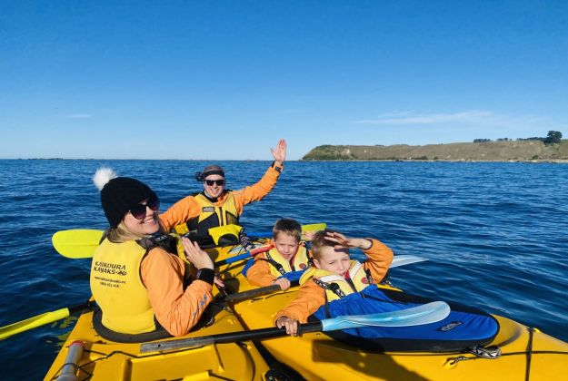 Family Kayaking In Kaikoura | Kaikoura Kayaks | Kaikoura