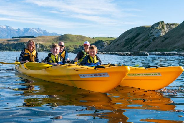 Family Kayaking Tour | Kaikoura Kayaks | New Zealand